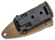 Halfbreed Blades Compact Clearance Knife - Fixed Blade CCK-05 DE - K110 - KNIFESTOCK