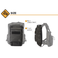 Magforce IMBS 16&quot; Stealth Hiker Backpack - 500D Black #A7115B - KNIFESTOCK