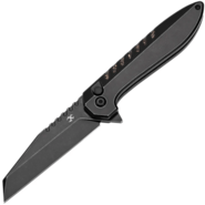 Kansept Kosame Blackwash 154CM Blackwash Titanium with Copper Carbon Fiber Inlay - KNIFESTOCK