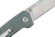 QSP Knife Penguin Mini 14C28N, Micarta, denim blue QS130XS-B - KNIFESTOCK