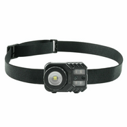 Technik čelovka s pogumovaním, LED CREE XPG-2, micro-USB, červené svetlo - KNIFESTOCK
