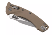 Microtech AMPHIBIAN RAM-LOK APOC PART SERR FLUTED TANG10 137RL-11APFLGTTA - KNIFESTOCK