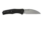 SENCUT Watauga Black G10 Handle Stonewashed D2 Blade S21011-1 - KNIFESTOCK