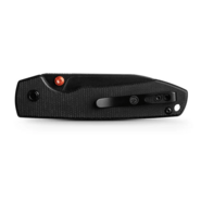 Vosteed Raccoon(Top Liner Lock) 14C28N Black Stonewash Black Micarta A2902 - KNIFESTOCK