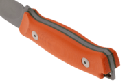 Fox-Knives Ejector Fixed Knife Stainless Steel Becut Satin Blade, G10 Orange Handle FX-663 OR - KNIFESTOCK