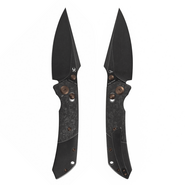 Kansept Fenrir KNFS Exclusive, M390 Blackwash, Shred Carbon K1034VC1 - KNIFESTOCK