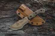 TOPS KNIVES TOM BROWN TRACKER #4 MINI COYOTE TAN TBT04-TAN - KNIFESTOCK