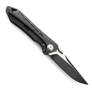 BESTECH supersonic s35VN, Black Stonewash+Flat Satin, Titanium, Black BT1908A - KNIFESTOCK