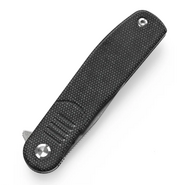 TENABLE KNIVES Einar Stonewashed Nitro-V 0.137&#039;&#039;/3.5mm Black Micarta T2072A3 - KNIFESTOCK