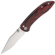 Petrified Fish PFE08 Grow Satin K110 Red Gmascus G10 PFE08RDMS - KNIFESTOCK