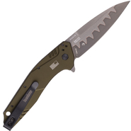 KERSHAW DIVIDEND COMPOSITE Assisted Folding Knife, Olive K-1812OLCB - KNIFESTOCK