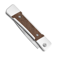 Kizer Little Grand Jonathan Styles Nitro-V Aluminum &amp; Mkuruti Wood V2670A1 - KNIFESTOCK