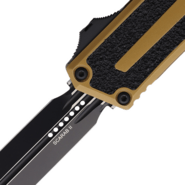 Microtech SCARAB II GEN III D/E-S BLACK STANDARD TAN 1180-1TA - KNIFESTOCK