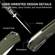 Kizer T1 BD Nitro-V,Satin,Micarta - KNIFESTOCK