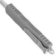 Microtech DIRAC DELTA D/E STONEWASH STANDARD NATURAL CLEAR 227-11NC - KNIFESTOCK