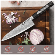 Dellinger Kitchen Chef/Gyuto Knife 215 mm Dellinger Carbon Fiber Octagon® - KNIFESTOCK