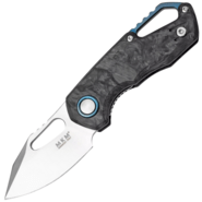 MKM ISONZO M390 Marble carbon fiber BÖHLER M390 MK FX03M-3CM - KNIFESTOCK