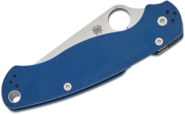 Spyderco Para Military 2 Cobalt Blue G-10 CPM SPY27 Reveal 14 C81GPCBL2 - KNIFESTOCK