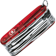 Victorinox CYBER TOOL 41, rosso traslucido 1.7775.T - KNIFESTOCK