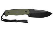 Sencut Toxodon SENCUT OD Green G10 Handle Black 9Cr18MoV Blade w kydex sheath S24036-2 - KNIFESTOCK