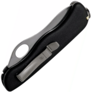Victorinox SENTINEL, clip, One Hand, non wavy, black 0.8416.M3 - KNIFESTOCK
