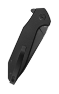 Kubey Nova Black G10, Blackwash 14C28N KU117Q - KNIFESTOCK
