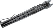 Lionsteel Solid Titanium knife, RotoBlock, Sleipner BLACK with FILIPPER SR11 BB - KNIFESTOCK