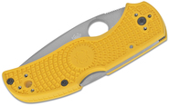 Spyderco C41SYL5 Native 5 Salt Lightweight Yellow - KNIFESTOCK