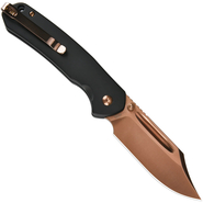 CJRB  Bowie Pyrite Black PVD Coating Steel Rose Gold AR-RPM9 J1942-RG - KNIFESTOCK