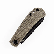 KANSEPT Bevy 154CM, Brown Micarta T2026F3 - KNIFESTOCK