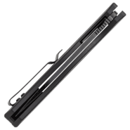 Petrified Fish PF818 Forward Black Stonewashed D2 Carbon Fiber With Black G10 PF818CDW - KNIFESTOCK