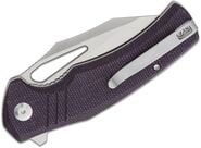 Civivi BullTusk Purple Canvas Micarta Handle C23017-3 - KNIFESTOCK