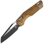 Microtech MSI S/E BLACK STANDARD ALUMINUM FRAG TAN 210-1FRTA - KNIFESTOCK