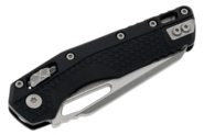 Microtech MSI® S/E Tri-Grip Injection Molded Black Apoc Part Serr 210T-11APPMBK - KNIFESTOCK