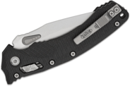 Microtech AMPHIBIAN RAM LOK STW STD FLUTED BK 137RL-10FLGTBK - KNIFESTOCK