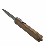 Microtech ULTRATECH GEN IV D/E APOCALYPTIC FULL SERRATE TAN 11224-12APTA - KNIFESTOCK