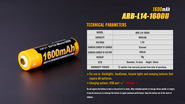 FENIX USB AA batéria ARB-L14-1600U FEAAUSB - KNIFESTOCK