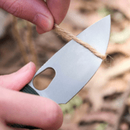 Vosteed Porcupine 14C28N Stonewash Green Micarta A2603 - KNIFESTOCK