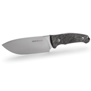 Viper RANGER Drop Point Satin N690Co, Carbon Fiber, Leather sheath VT4056FC - KNIFESTOCK