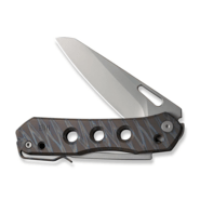 We Knife Vision R Tiger Stripe Pattern Flamed Titanium Handle WE21031-6 - KNIFESTOCK