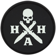 Hardcore Hardware HHA PVC Patch - 2018 HHA GITD Patch 2018 GITD Patch - KNIFESTOCK