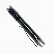 Kansept Korvid V Blackwash D2 Jade G10 with Purple Undead Print TE2030V5 - KNIFESTOCK