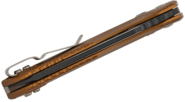Microtech MSI S/E BLACK PART SERRATE FLUTED ALUMINUM TAN 210-2FLTA - KNIFESTOCK