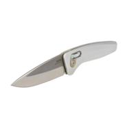 SOG ONE ZERO AU? / 3.1&quot; DROP POINT BLADE / BOX / SILVER + CHROME SOG-15-73-03-57 - KNIFESTOCK