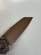 Vosteed Parallel S35VN Miedź Dune Ciemny Czerwonawy Fioletowy Tytan A3505 - KNIFESTOCK