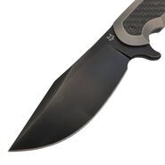 Fox Knives Eastwood Tiger Fixed FX-106 TICF” GUDY VAN POPPEL Design – Elmax/Titan/Carbon - KNIFESTOCK