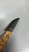 Brisa Necker 70-Curly birch 12C27 Scandi Tok Necker 70 Bőr BRS-010-9800-1549 - KNIFESTOCK