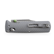 Vosteed Vombat M390 Satin Aluminum Gray A4101 - KNIFESTOCK