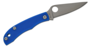 Spyderco HONEYBEE BLUE G-10 PLAINEDGE - KNIFESTOCK