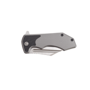 DC BLADES CETO Belt Satin, Gold Pivot, Black Micarta Inlay - KNIFESTOCK